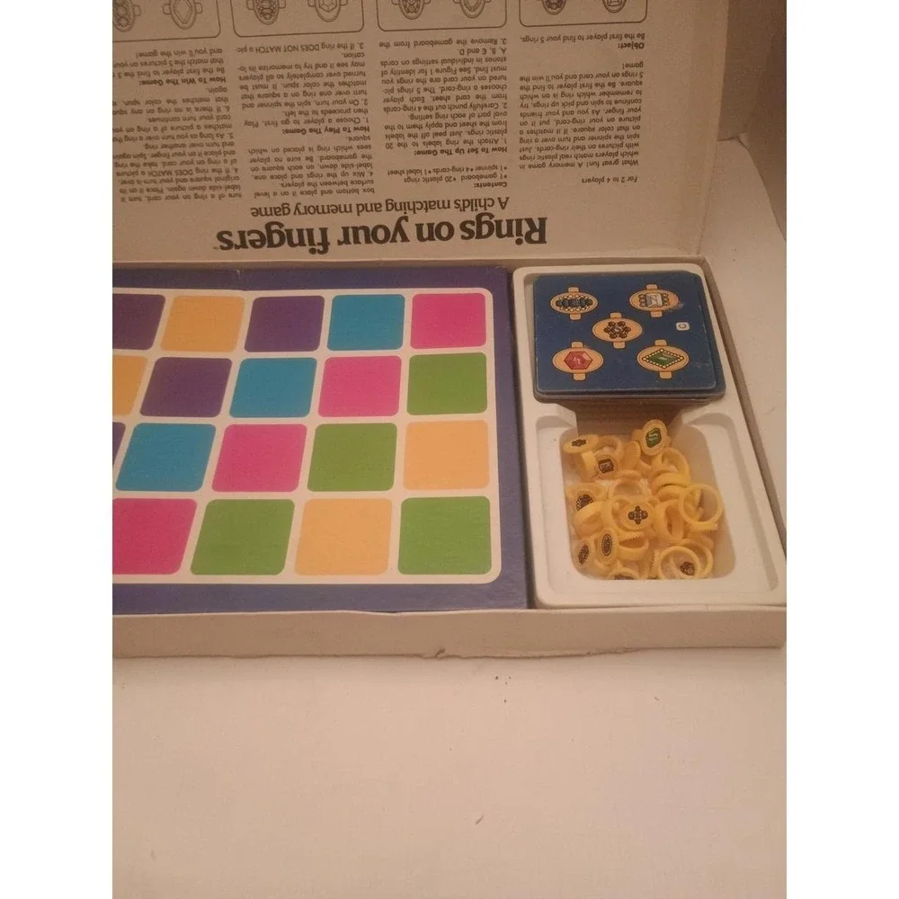 Rings On Your Fingers Matching & Memory Game